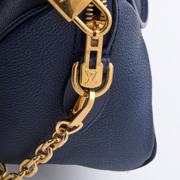 Louis Vuitton Speedy Blue Bandoulière Monogram Empreinte - Picture 11 of 15